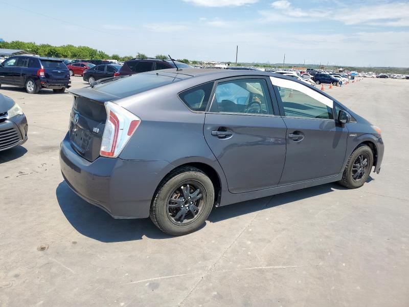 JTDKN3DU9F1928756 - 2015 TOYOTA PRIUS 灰色 照片 3