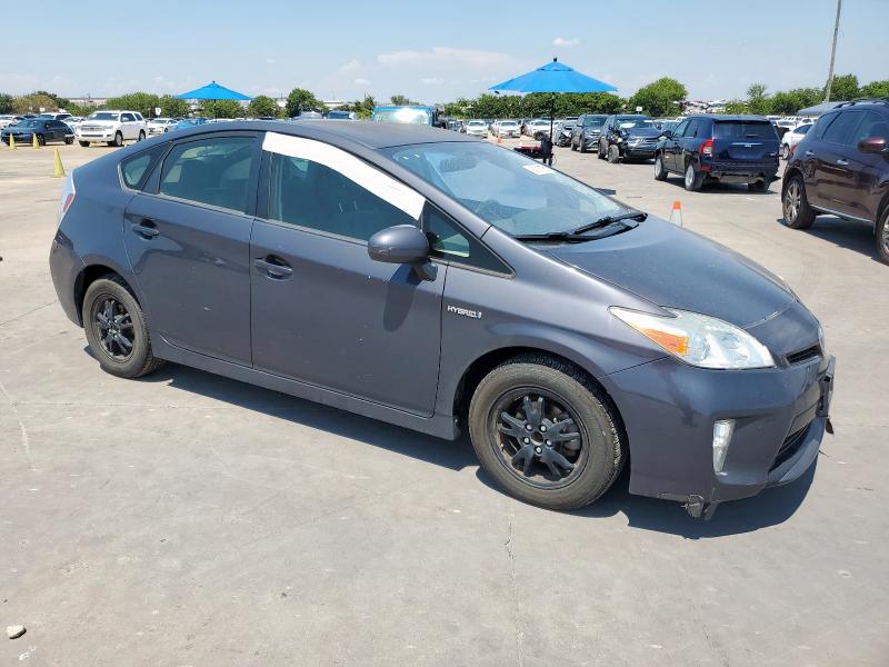 JTDKN3DU9F1928756 - 2015 TOYOTA PRIUS 灰色 照片 4