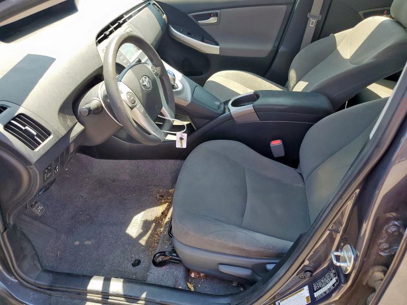 JTDKN3DU9F1928756 - 2015 TOYOTA PRIUS 灰色 照片 7