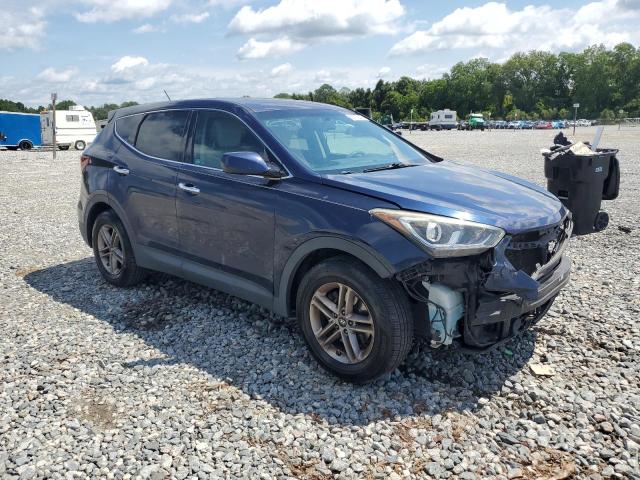 5XYZT3LB8JG535523 - 2018 HYUNDAI SANTA FE S BLUE photo 4