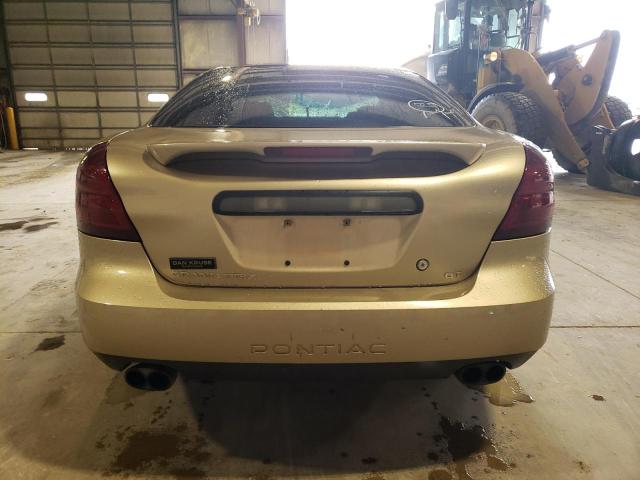 2G2WS522X41366420 - 2004 PONTIAC GRAND PRIX GT2 ოქროსფერი ფოტო 6