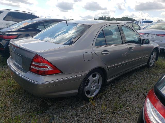 WDBRF52H66A841831 - 2006 MERCEDES-BENZ C 230 SILVER photo 3