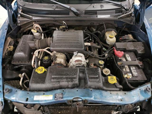 1B7GG32N62S542084 - 2002 DODGE DAKOTA SPORT BLUE photo 11