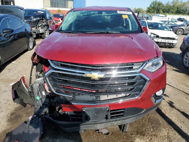 1GNERGKW5MJ143426 - 2021 CHEVROLET TRAVERSE LT RED photo 5