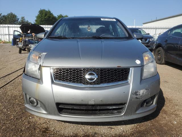 3N1BB6AP3CL719206 - 2012 NISSAN SENTRA SE-R GRAY photo 5