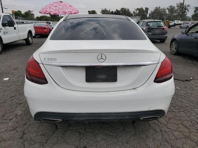 W1KWF8DB1LR597247 - 2020 MERCEDES-BENZ C 300 WHITE photo 6