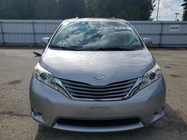 5TDDK3DC9DS053493 - 2013 TOYOTA SIENNA XLE SILVER photo 5