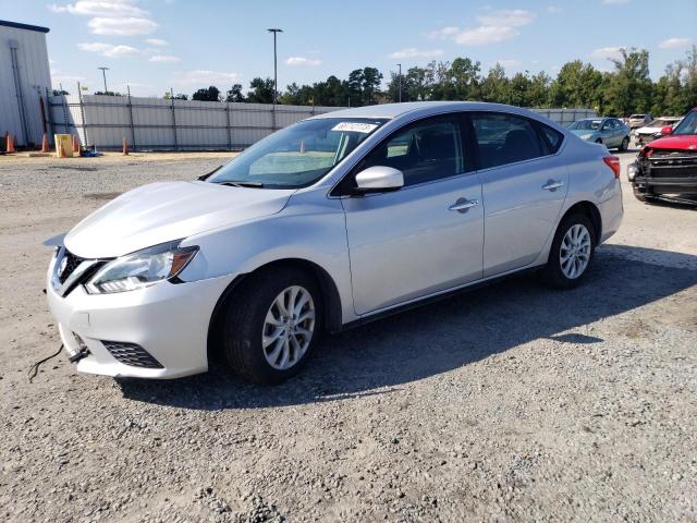 3N1AB7AP1KY434426 - 2019 NISSAN SENTRA S SILVER photo 1