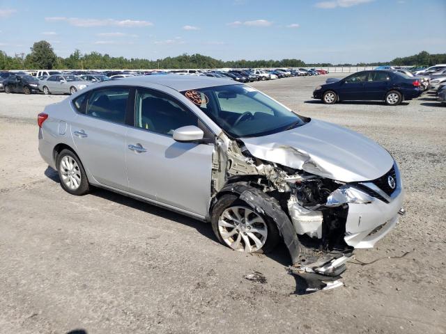 3N1AB7AP1KY434426 - 2019 NISSAN SENTRA S SILVER photo 4