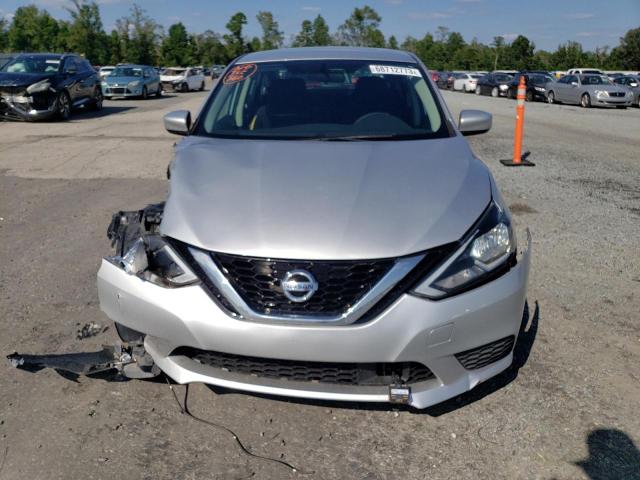 3N1AB7AP1KY434426 - 2019 NISSAN SENTRA S SILVER photo 5