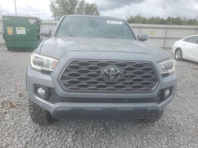 3TMCZ5AN0MM397867 - 2021 TOYOTA TACOMA DOUBLE CAB GRAY photo 5