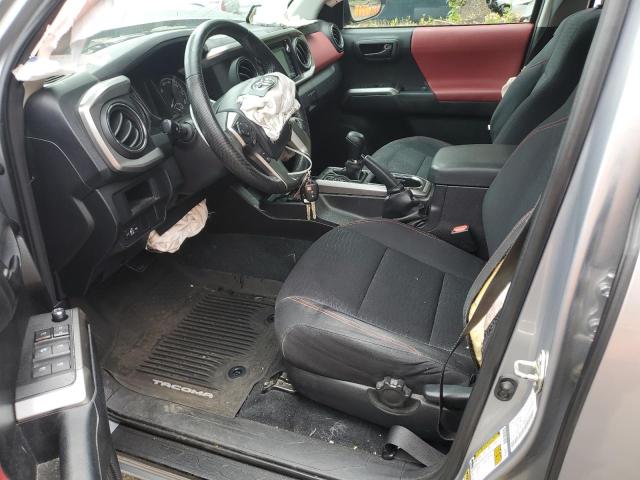 3TMCZ5AN1GM018508 - 2016 TOYOTA TACOMA DOUBLE CAB Күміс фото 7