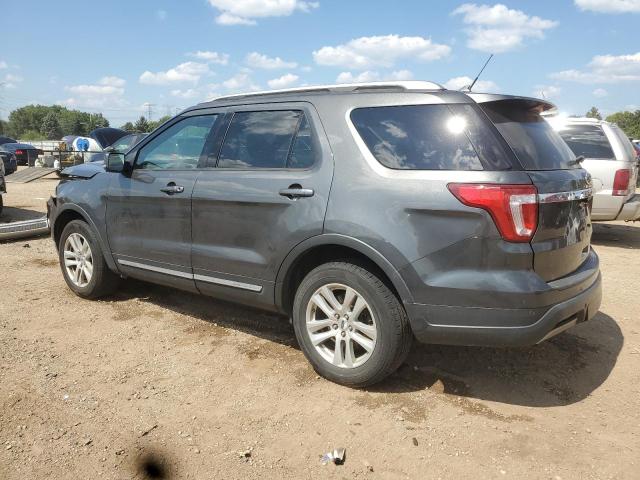 1FM5K8D83KGA16830 - 2019 FORD EXPLORER XLT Сұр фото 2