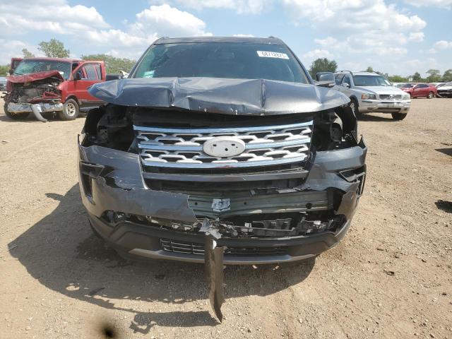 1FM5K8D83KGA16830 - 2019 FORD EXPLORER XLT Сұр фото 5