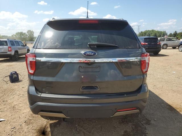 1FM5K8D83KGA16830 - 2019 FORD EXPLORER XLT Сұр фото 6