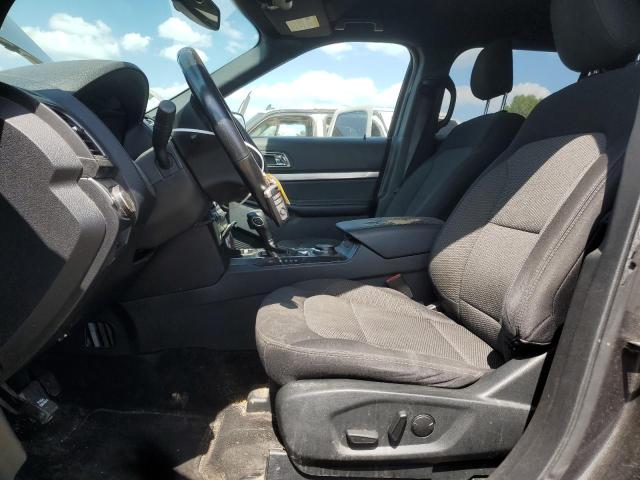 1FM5K8D83KGA16830 - 2019 FORD EXPLORER XLT Сұр фото 7