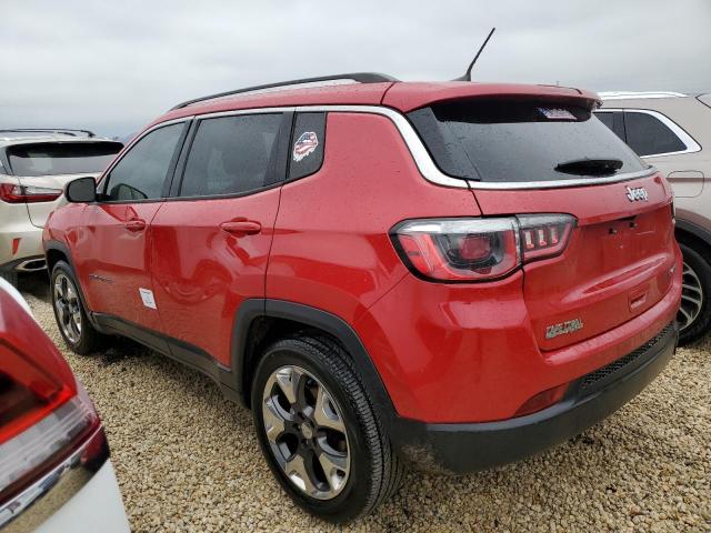 3C4NJCCBXKT676253 - 2019 JEEP COMPASS LIMITED RED photo 2