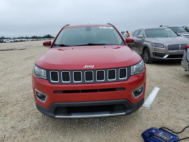 3C4NJCCBXKT676253 - 2019 JEEP COMPASS LIMITED RED photo 5