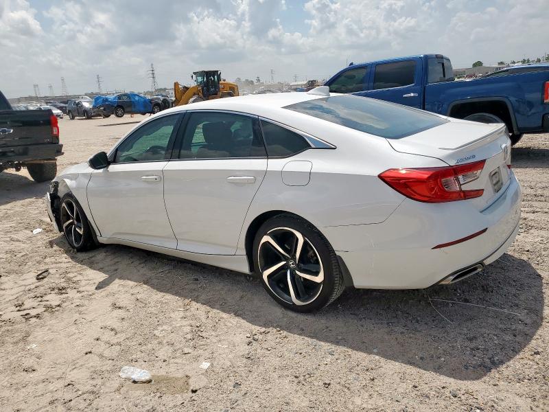1HGCV1F32JA195800 - 2018 HONDA ACCORD SPORT Blanc photo 2