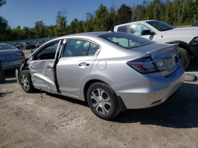 19XFB4F32EE201278 - 2014 HONDA CIVIC HYBRID L SILVER photo 2