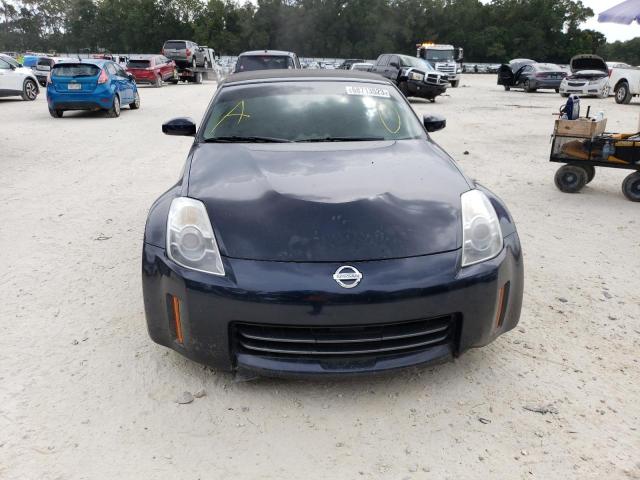 JN1BZ36A78M852403 - 2008 NISSAN 350Z ROADSTER BLUE photo 5