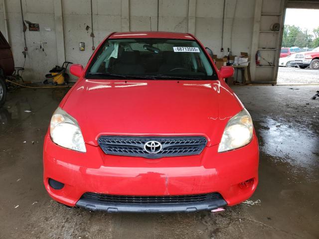 2T1KR30E16C590283 - 2006 TOYOTA COROLLA MA XR RED photo 5