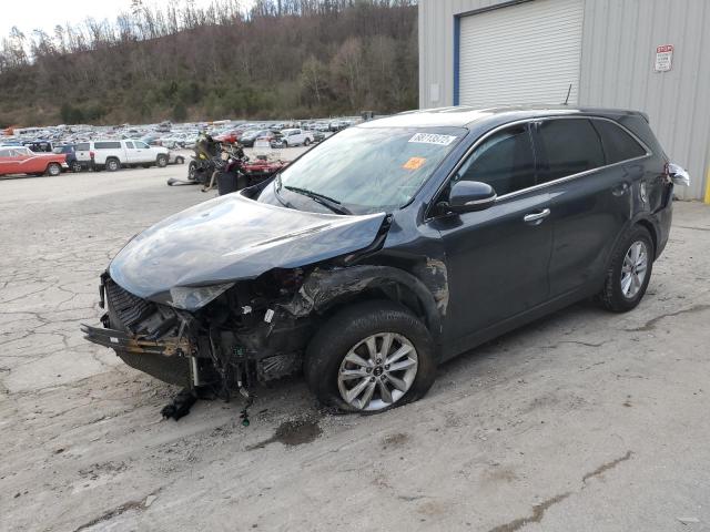 5XYPG4A5XLG612653 - 2020 KIA SORENTO S GRAY photo 1