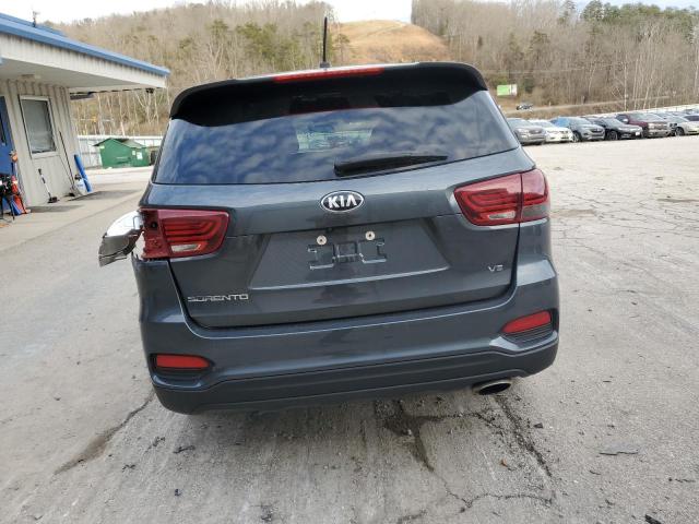 5XYPG4A5XLG612653 - 2020 KIA SORENTO S GRAY photo 6