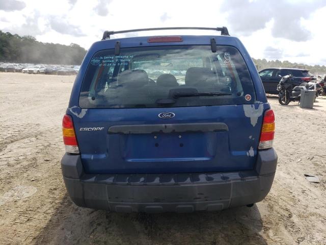 1FMYU02ZX7KA21337 - 2007 FORD ESCAPE XLS BLUE photo 6