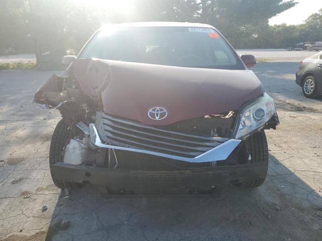 5TDYK3DC7ES479430 - 2021 TOYOTA SIENNA XLE MAROON photo 5