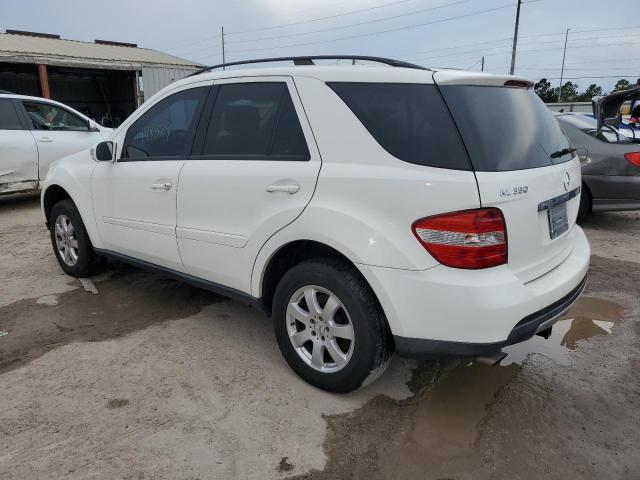 4JGBB86E76A083655 - 2006 MERCEDES-BENZ ML 350 WHITE photo 2