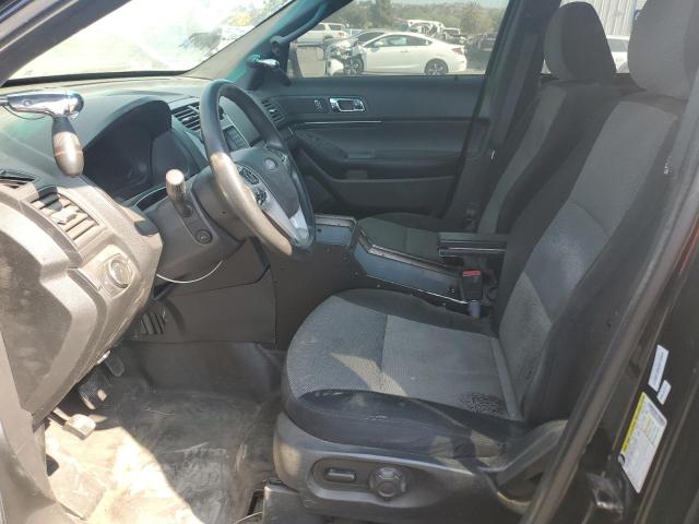 1FM5K8AR2EGB38628 - 2014 FORD EXPLORER POLICE INTERCEPTOR Қара фото 7