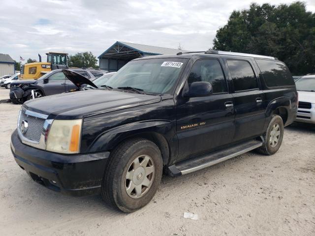 3GYFK66N93G257503 - 2003 CADILLAC ESCALADE ESV BLACK photo 1