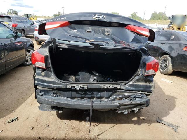 KMHDH4AE4DU779621 - 2013 HYUNDAI ELANTRA GLS BLACK photo 6