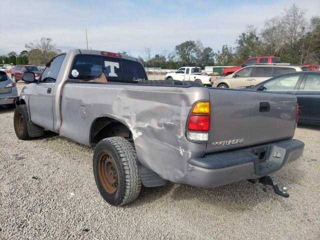 5TBJN3212YS114290 - 2000 TOYOTA TUNDRA REG GRAY photo 3