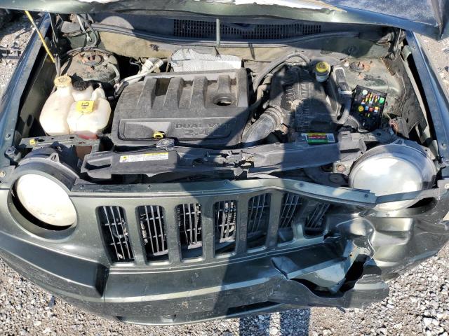1J8FF47W27D206992 - 2007 JEEP COMPASS GREEN photo 12