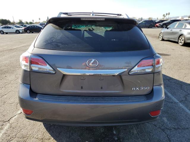 2T2ZK1BA3EC134927 - 2014 LEXUS RX 350 GRAY photo 6