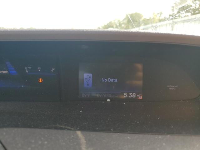 2HGFB2F85CH511718 - 2012 HONDA CIVIC EX SILVER photo 9