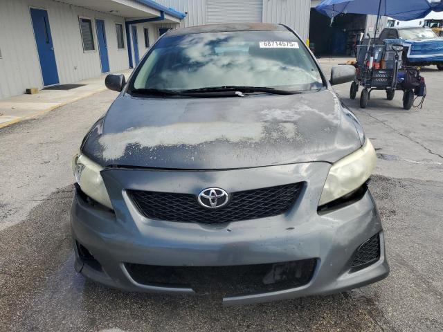 2T1BU4EE4AC303864 - 2010 TOYOTA COROLLA LE BASE GRAY photo 5