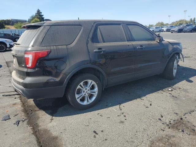 1FM5K8AR0HGC07482 - 2017 FORD EXPLORER POLICE INTERCEPTOR Қара фото 3