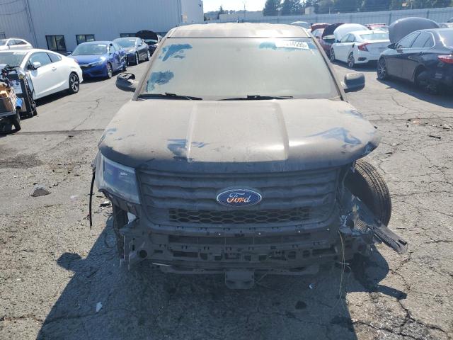 1FM5K8AR0HGC07482 - 2017 FORD EXPLORER POLICE INTERCEPTOR Қара фото 5