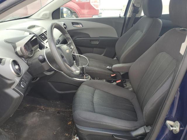 1G1JD5SB3E4128519 - 2014 CHEVROLET SONIC LT BLUE photo 7