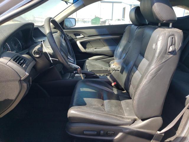 1HGCS12818A013170 - 2008 HONDA ACCORD EXL SILVER photo 7