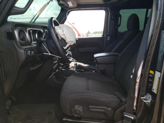 1C4HJXDG3NW200441 - 2022 JEEP WRANGLER U SPORT Gris photo 7