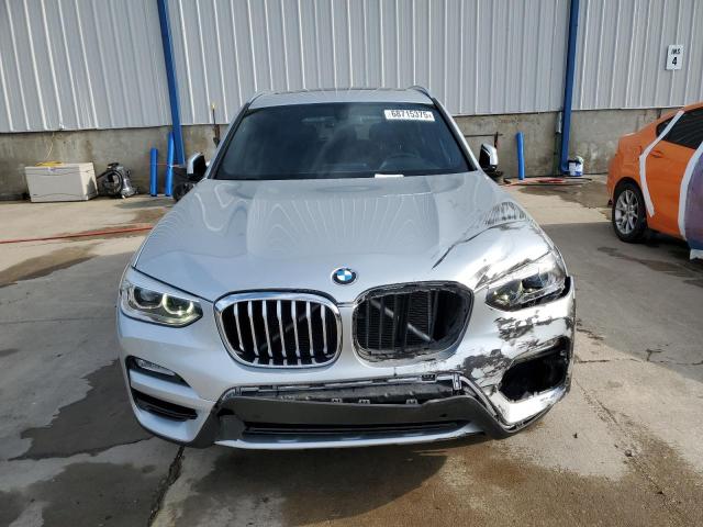 5UXTR9C58JLD69964 - 2018 BMW X3 XDRIVE30I SILVER photo 5
