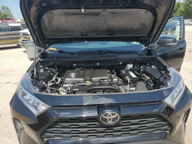 2T3P1RFVXLC091332 - 2020 TOYOTA RAV4 XLE BLACK photo 11