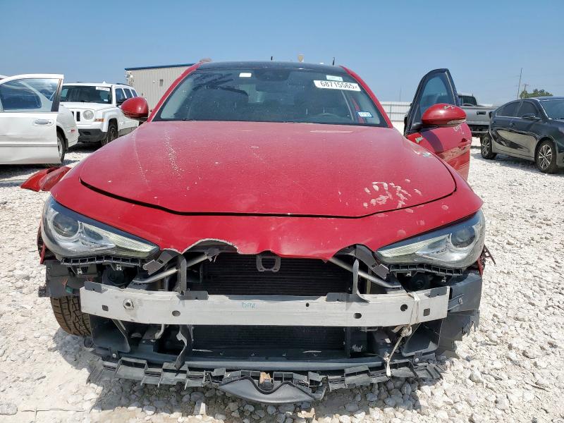 ZARFAECN1H7546844 - 2017 ALFA ROMEO GIULIA TI წითელი ფოტო 11