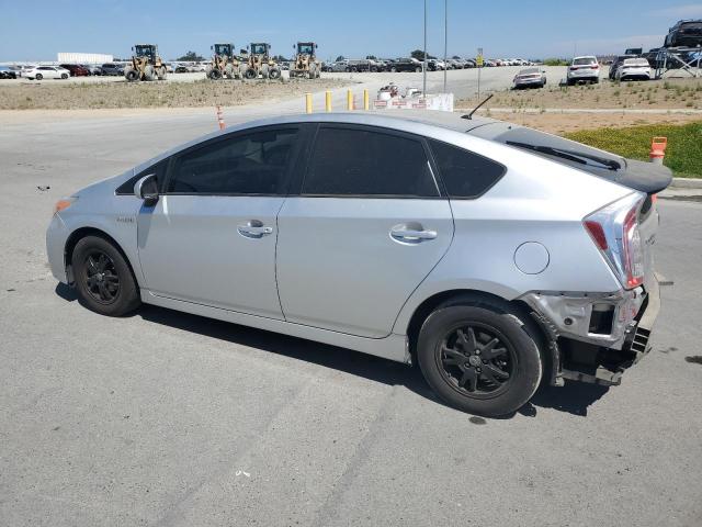 JTDKN3DUXC5439514 - 2012 TOYOTA PRIUS ვერცხლისფერი ფოტო 2