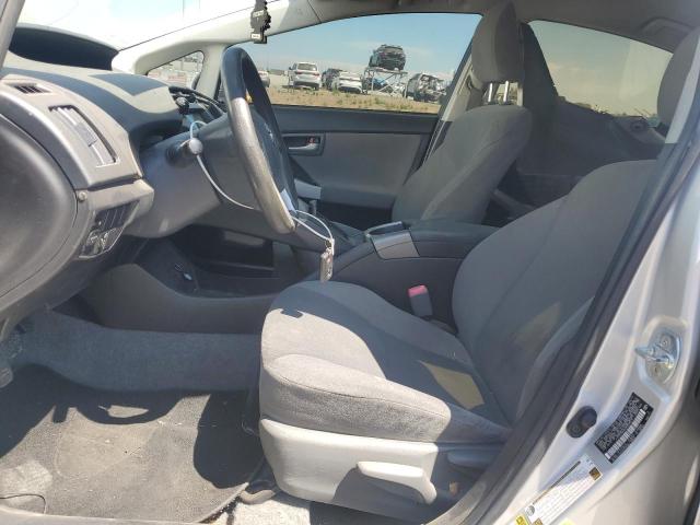 JTDKN3DUXC5439514 - 2012 TOYOTA PRIUS ვერცხლისფერი ფოტო 7