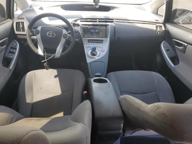 JTDKN3DUXC5439514 - 2012 TOYOTA PRIUS ვერცხლისფერი ფოტო 8
